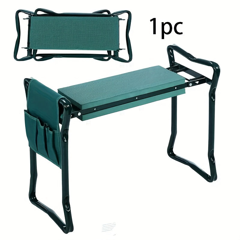 Foldable Garden Kneeling Chair Dual Purpose Pad