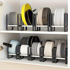 1pc Cabinet Storage Rack Dishes Cup Bowl Multifunctional Storage Rack