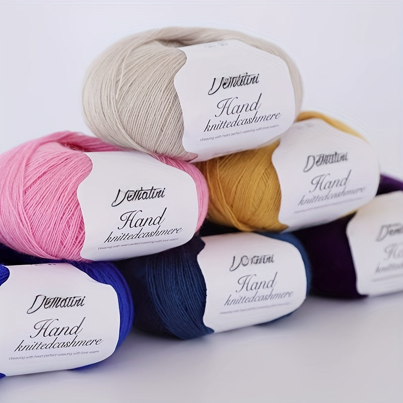 2pcs Wool Thread Braidable Cashmere Scarf Baby Sweater Thread