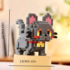 1000 PCS Cat Building Blocks Set DIY Puzzle Construction Toy