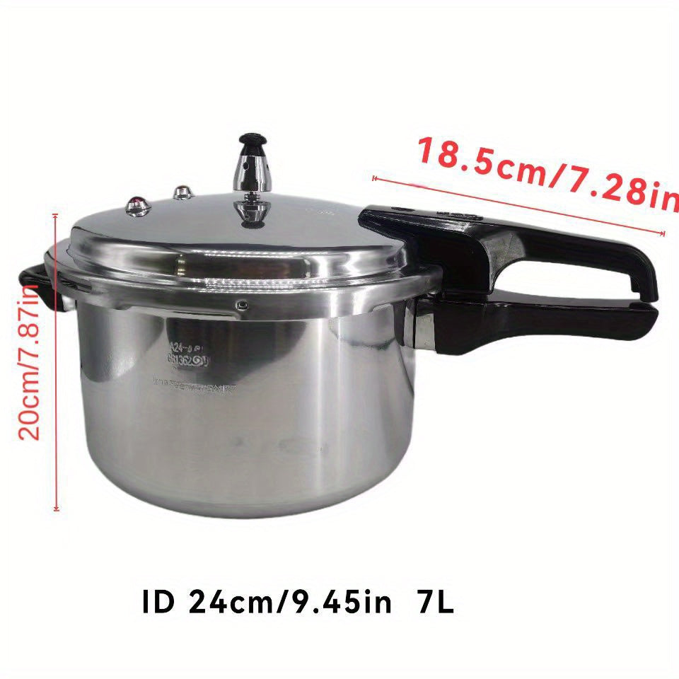 7L Stainless Steel Pressure Cooker Commercial Pressure Canner
