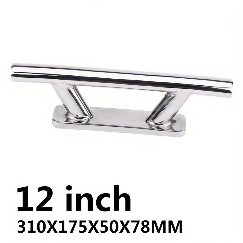 316 Stainless Steel 12 Square Base Plate Boat Dock Cleat