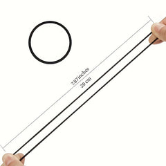 20pcs Elastic Hair Tie for Thick Curly Hair Women Girls Unisex Hair Accessories