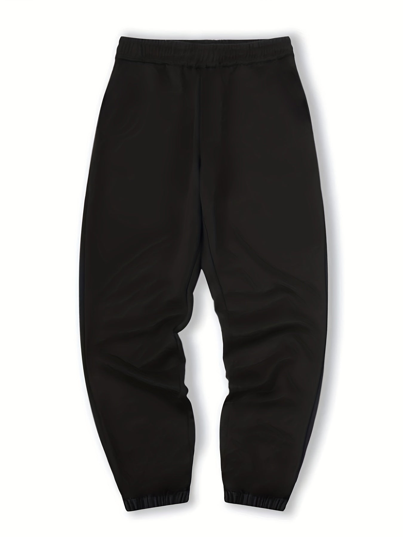 LA Letter Print Drawstring Sweatpants Loose Fit Pants Men's Casual Joggers
