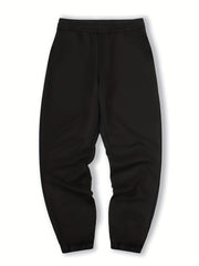 Men's Compass Graphic Sweatpants Casual Stretch Joggers for Outdoor