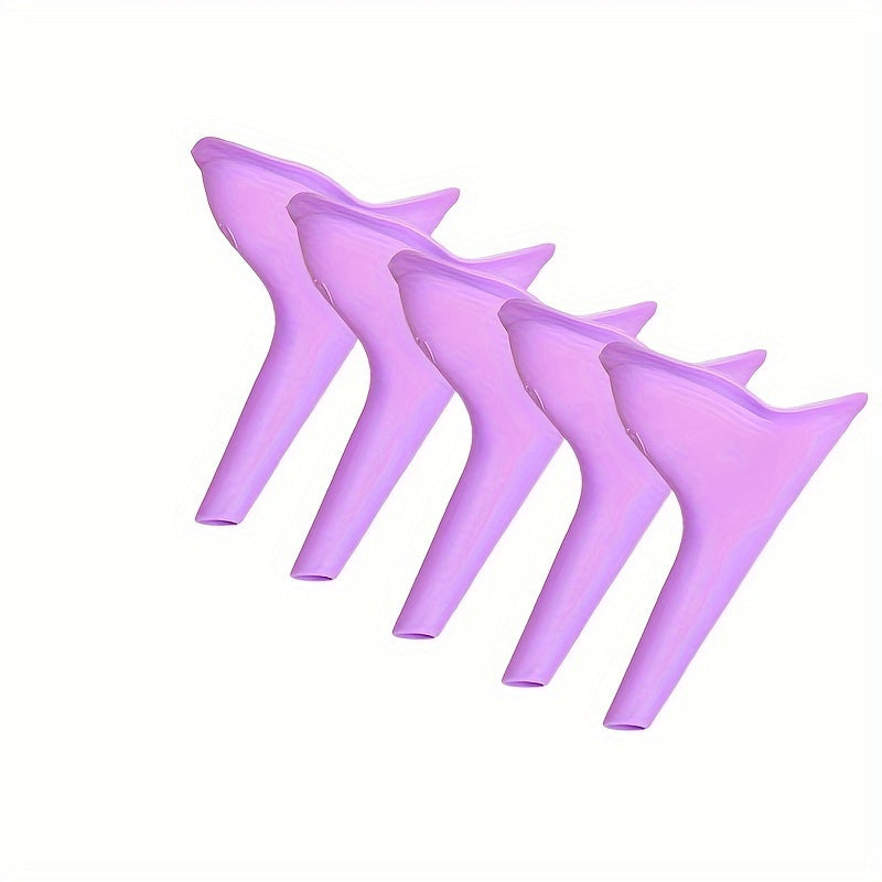 5pcs Portable Outdoor Women's Urinal Standing Potty