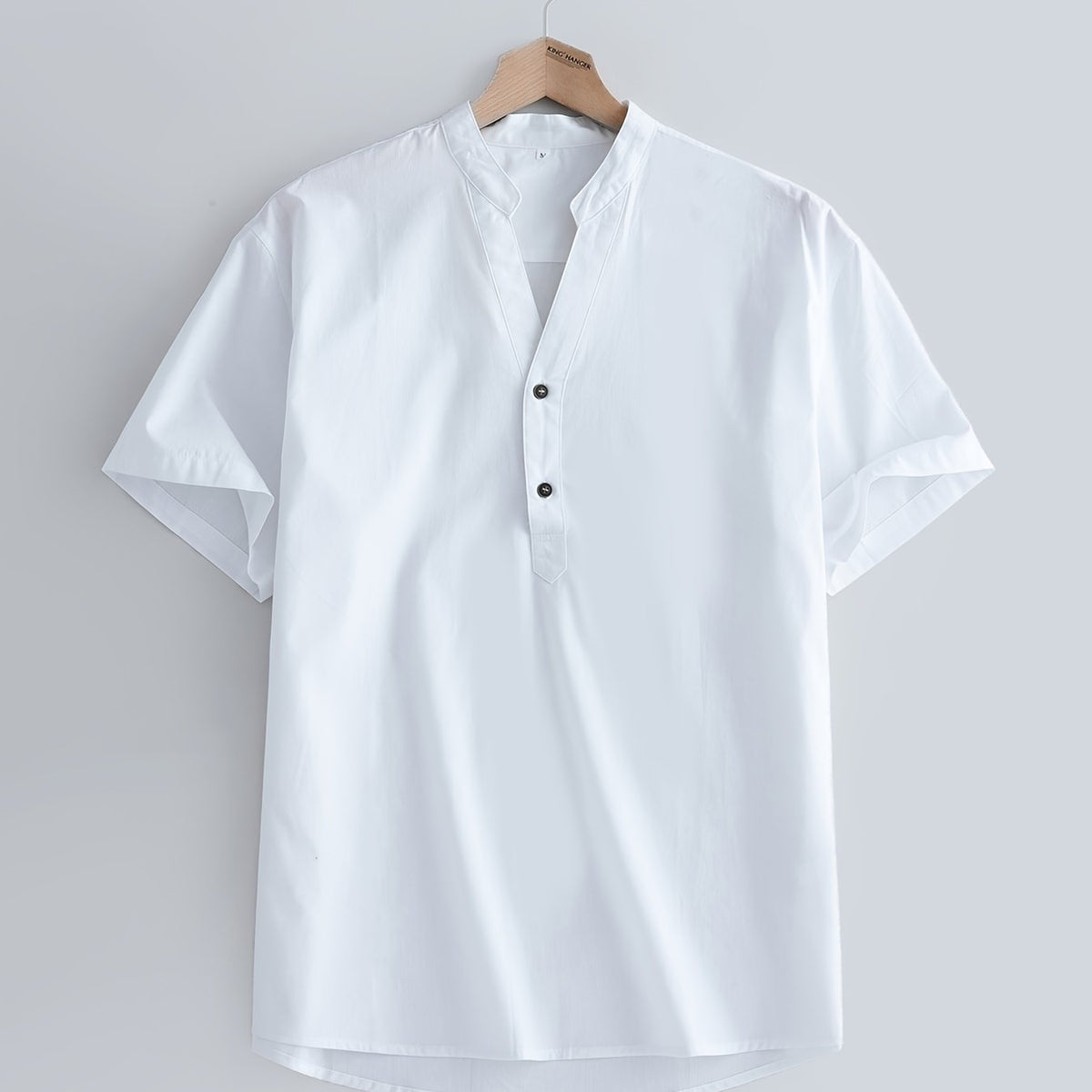 Men's Casual Short Sleeve Button Down Shirt