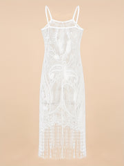  Lace Trim Boho Nightdress