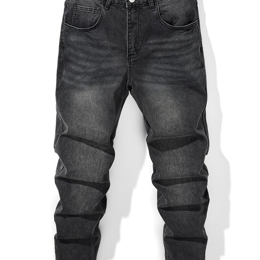 Men's Slim Fit Denim Casual Pants