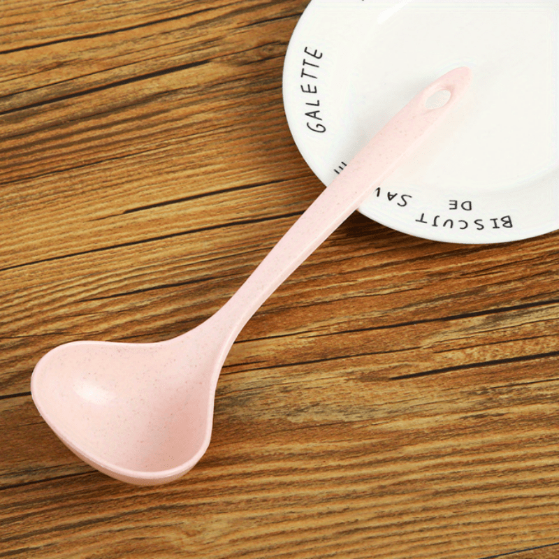 Comfortable Grip Soup Ladle Spoon - Cooking & Serving Spoon for Soup, Chi