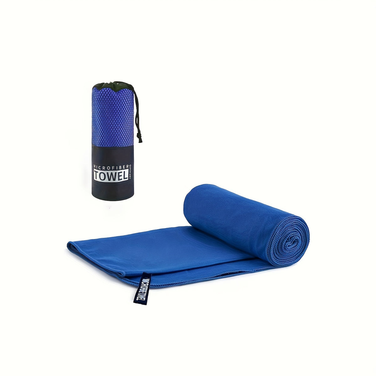 Double Sided Velvet Sports Towel - Microfiber Quick Drying Absorbent