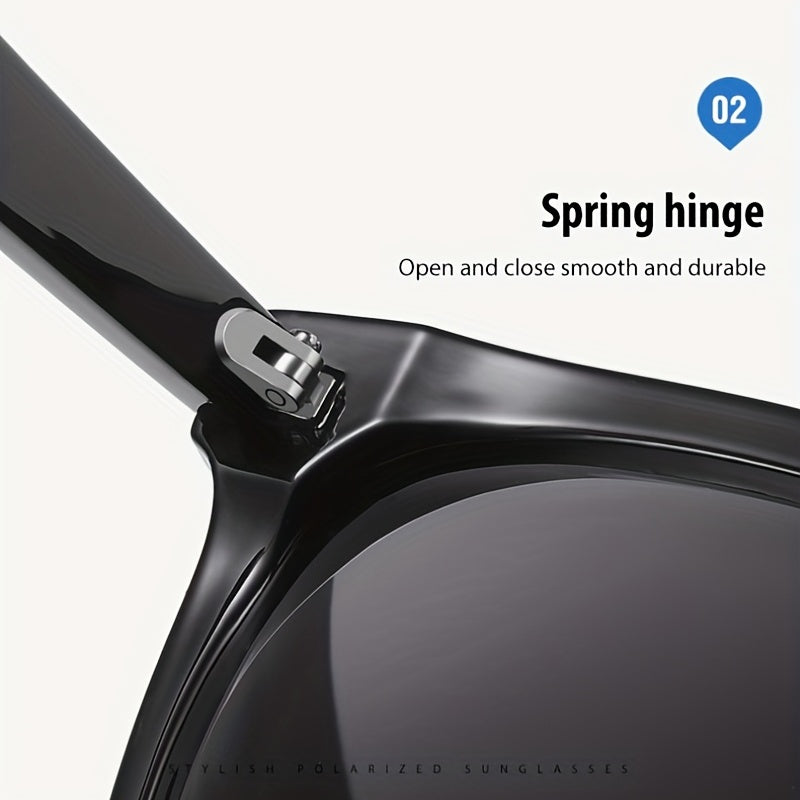 Square Frame Men's Sunglasses Anti-UV Outdoor Sports UN400