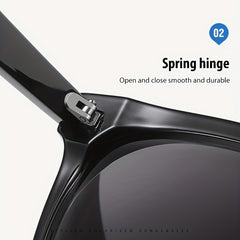 Square Frame Men's Sunglasses Anti-UV Outdoor Sports UN400