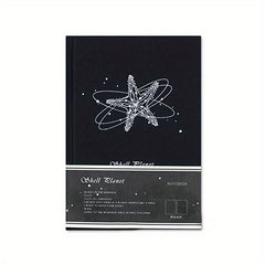 Gothic Starry Shell Starfish Journal Notebook