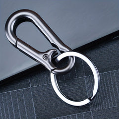 Metal Carabiner Clip Keyring Climbing Tool Men's Waist Hanging Keychain