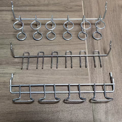 6pcs Screwdriver Storage Rack For Hole Plate, Small and Medium Tool Storage Ra