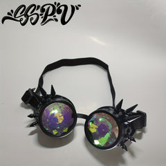 Vintage Windproof Glasses with Elastic Buckle for Men Women