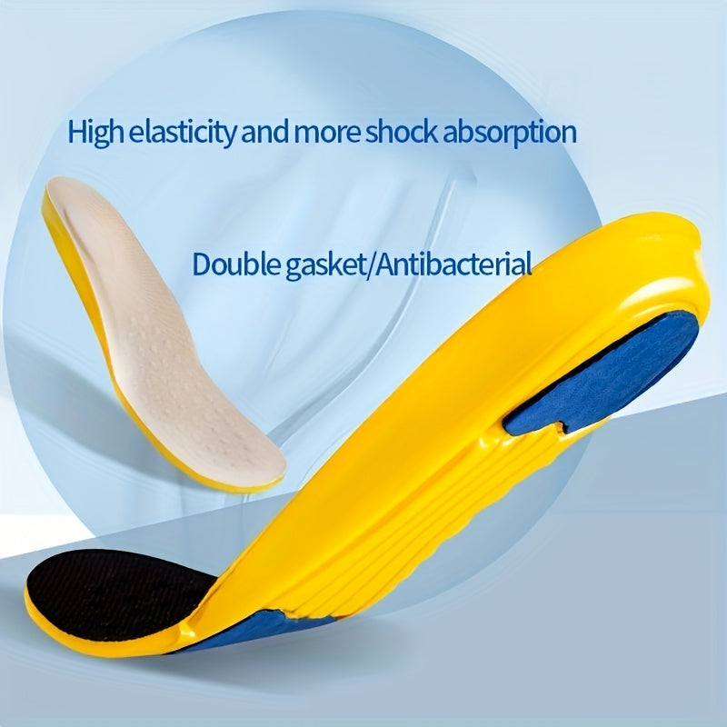 Memory Foam Sport Insoles Men Women Shoe Inserts Pad Soft Breathable Gel Cushion
