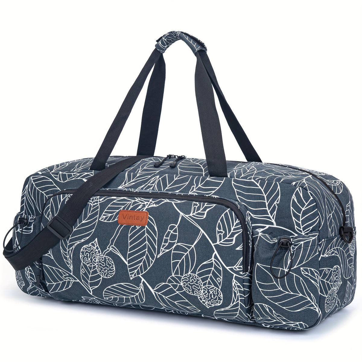 Canvas Yoga Mat Storage Bag Large Capacity Gym Fitness Bag