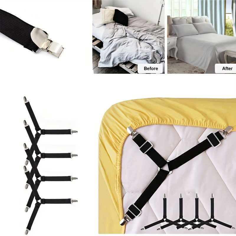 Adjustable Bed Sheet Fixers Sofa Tablecloth Clips Anti-slip Sheet Buckles