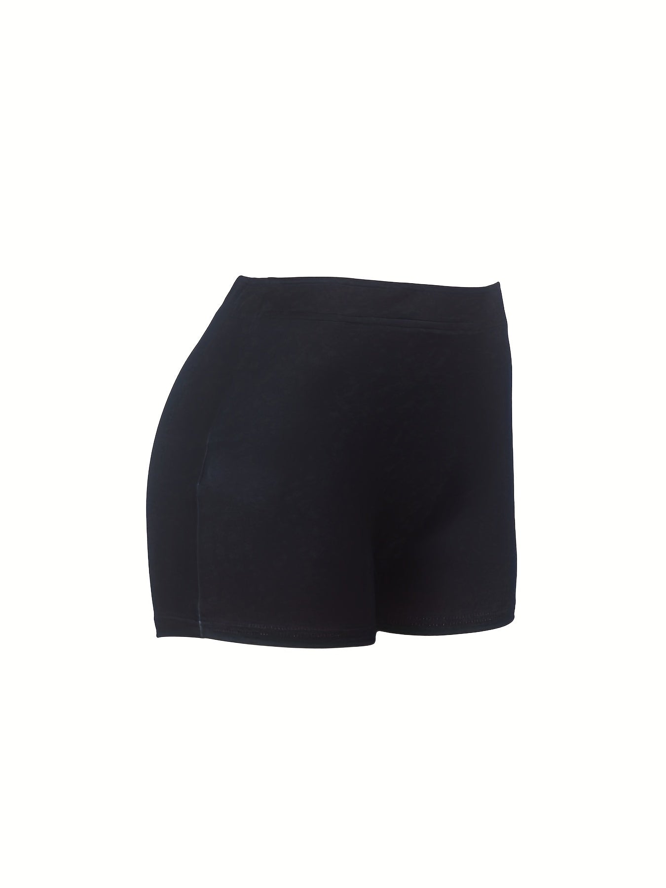 Ice Cream Print Skinny Shorts for Women