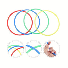10pcs Speed and Agility Practice Rings for Outdoor Fun