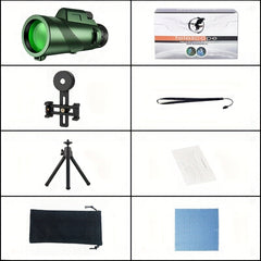 Powerful Monocular Telescope Ultra Long Distance for Outdoor Bird Watching