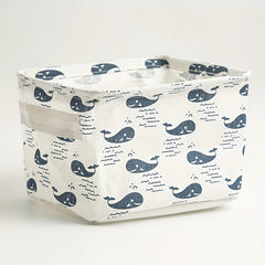 Cloth Storage Basket Makeup Storage Box Multifunctional Folding Sundries Storage