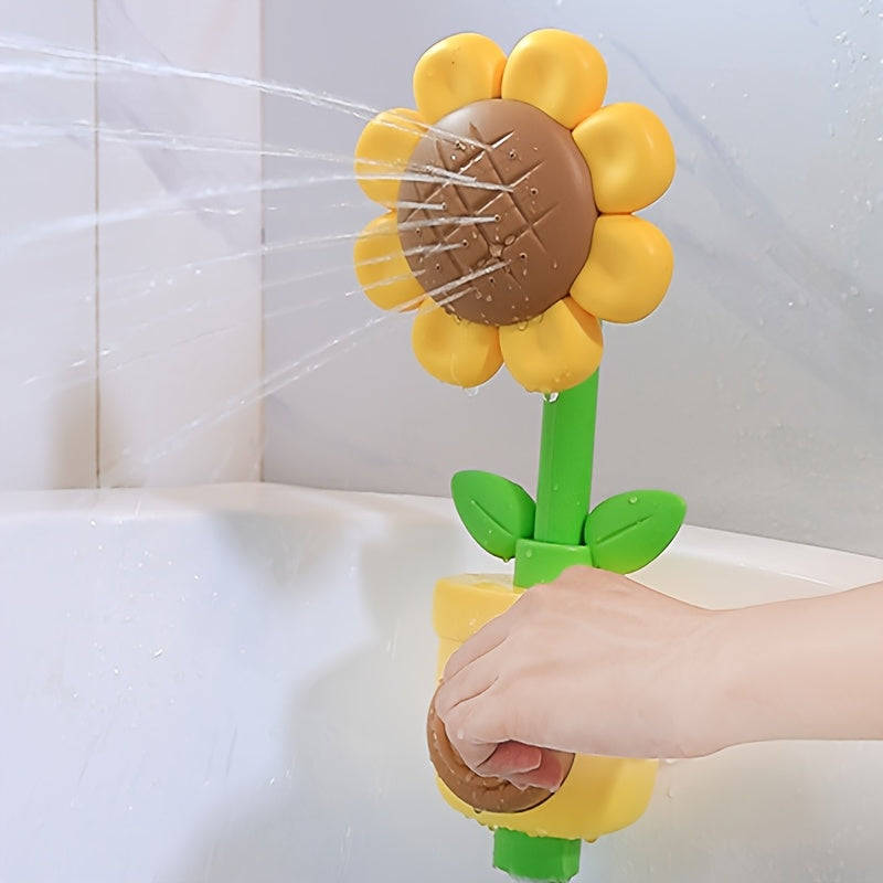 Sunflower Sprinkler Shower Toy for Kids