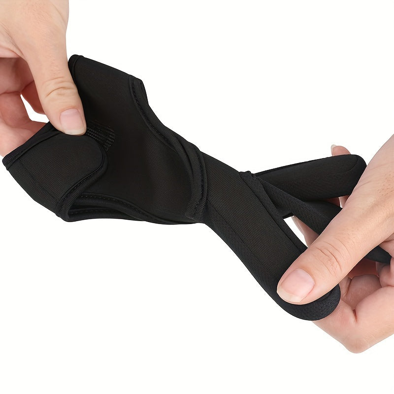Adjustable Bow Arrow Finger Guard Archery Competition Glove