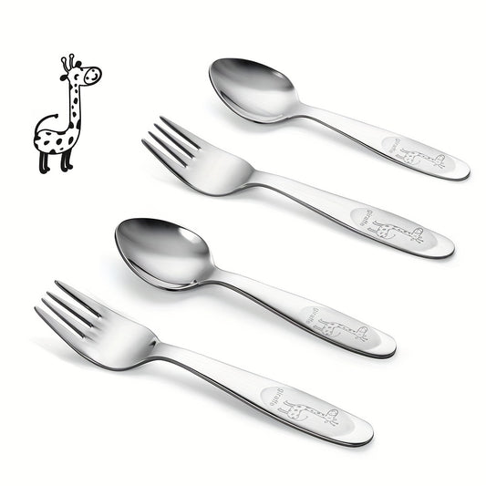 Kids' 304 Stainless Steel Tableware Set