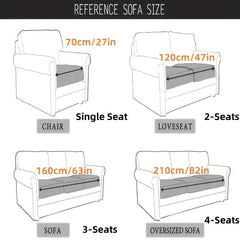 Gray Sofa Slipcover Couch Cover Universal Furniture Protector