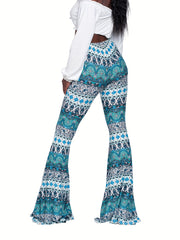 Boho Flare Leg Pants for Women