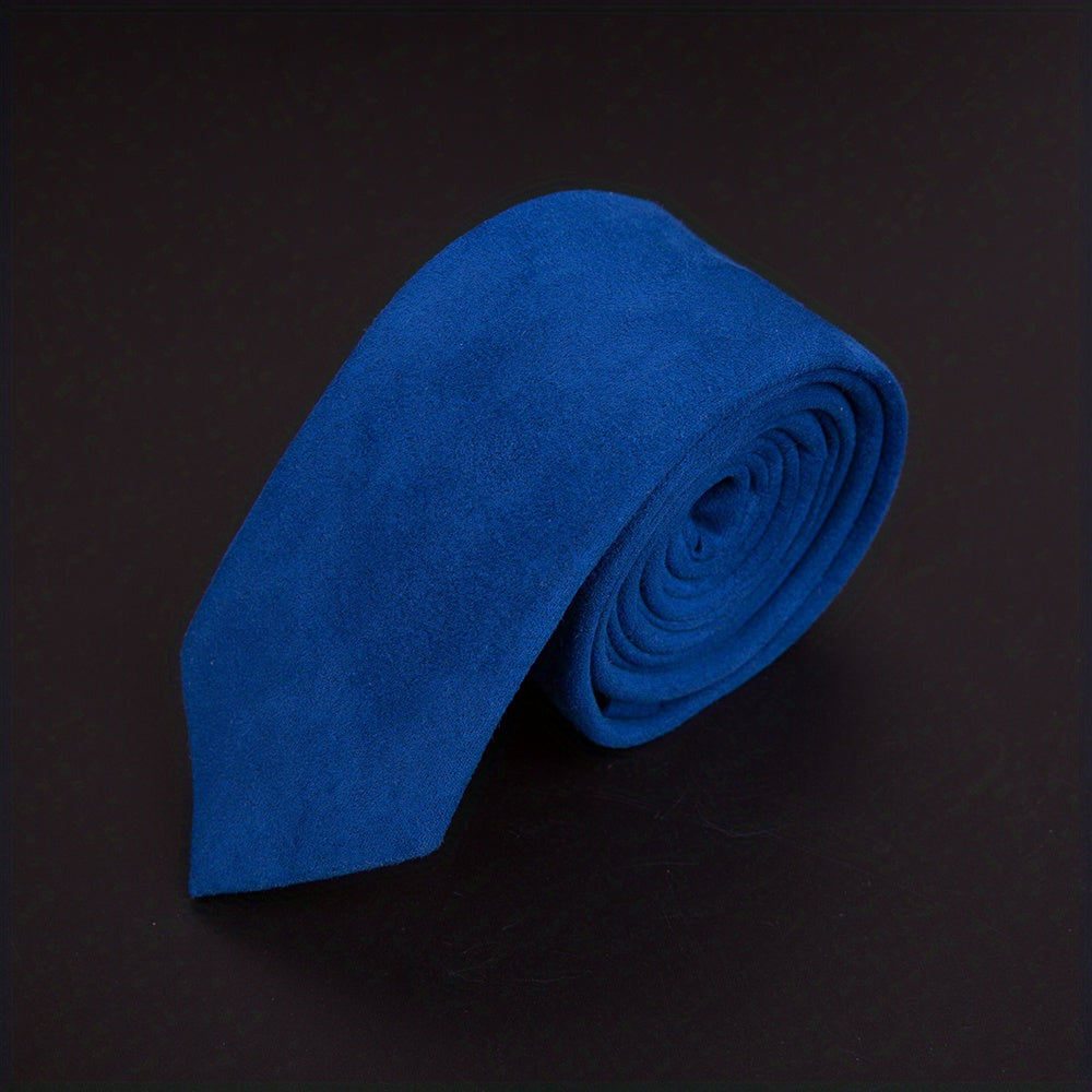 Men's Striped Solid Necktie Business Wedding Party Necktie