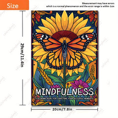 Mindfulness Adult Coloring Book - 22 Unique Designs - Great Valentines Gift