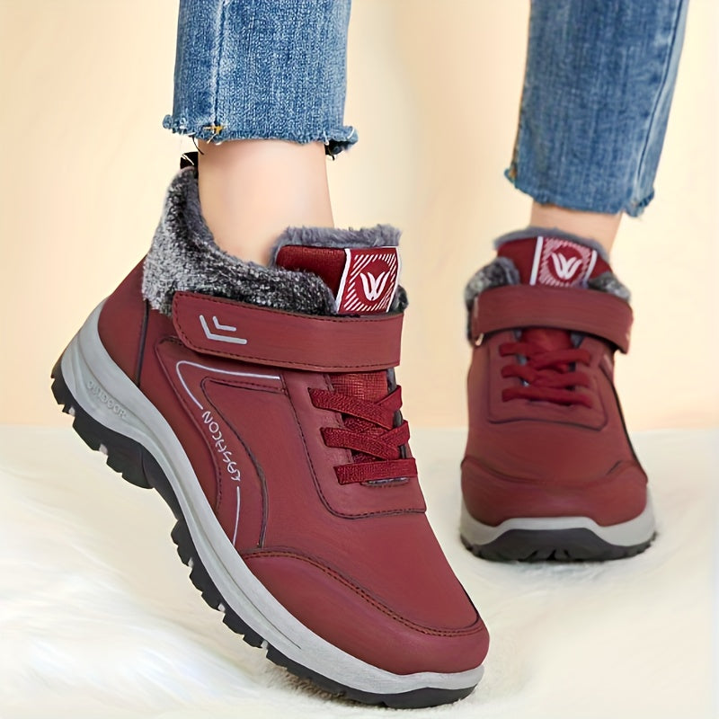 Women's Lightweight Non slip Round Toe Walking Shoes Wear resistant Hiking Shoes