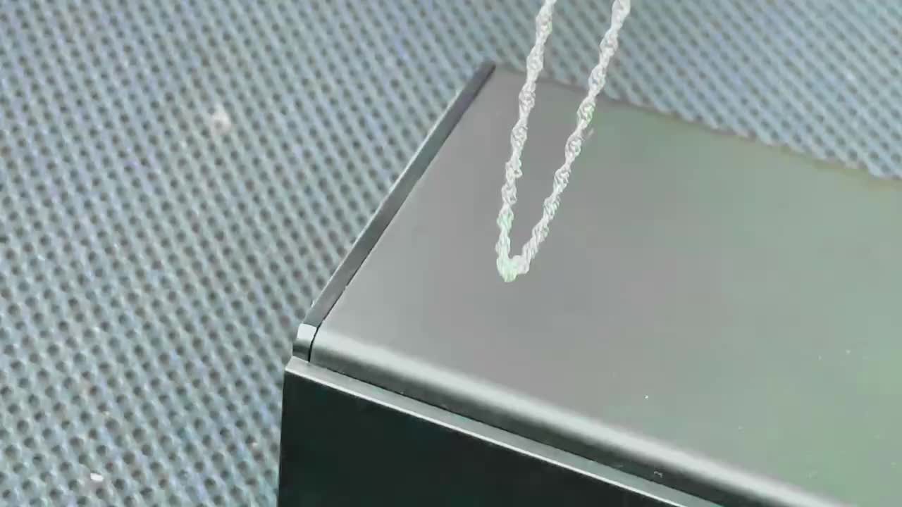40cm Silver Plated Necklace Water Wave Chain
