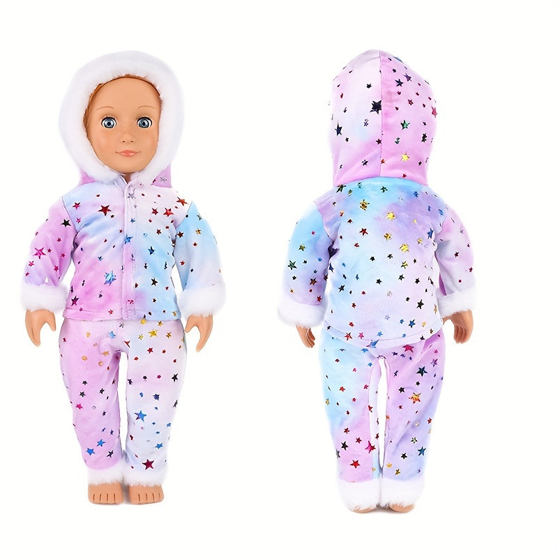 Holiday Style Doll Clothes Set for 18-inch Dolls