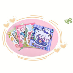 4pcs 120sheets Cartoon Sticky Notes Office Decoration DIY Memo Paper