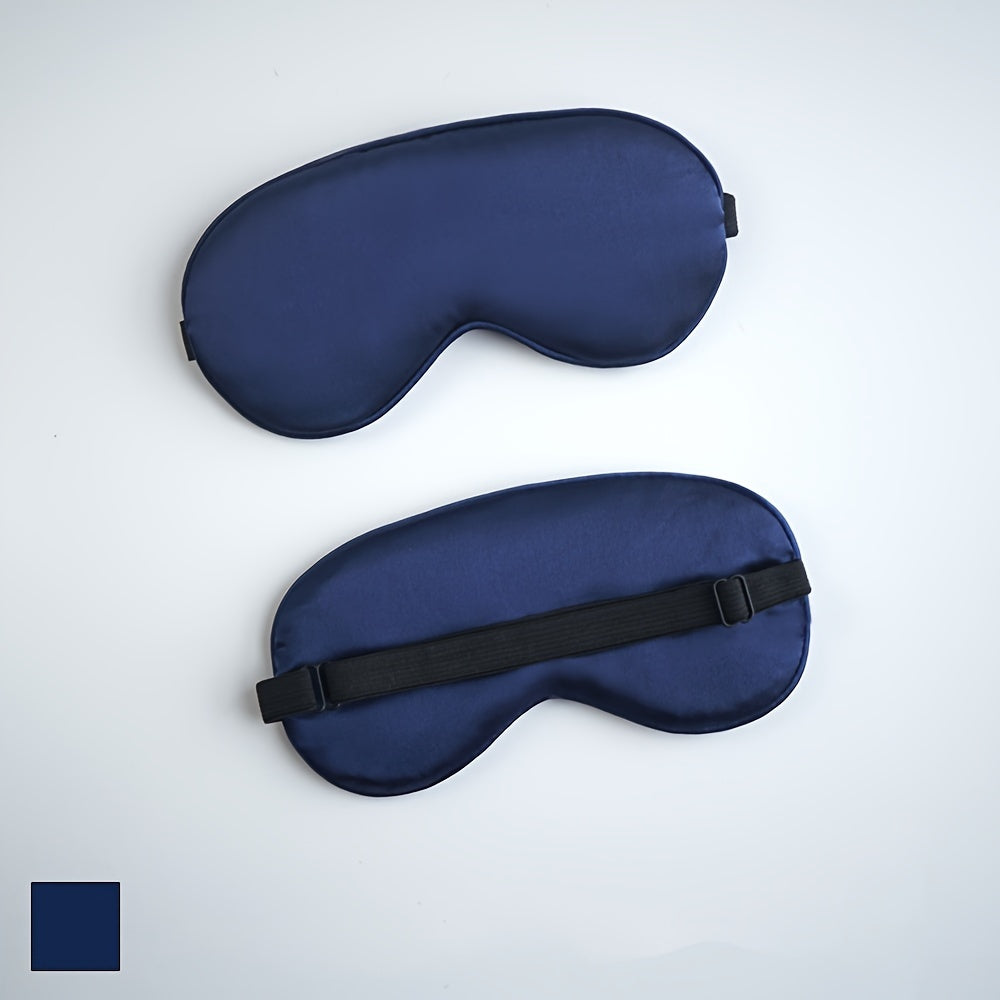Smooth Soft Blackout Sleep Eye Mask Double sided Comfortable Blindfold