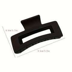 2pcs Matte Hair Claw Clips for Thick Hair