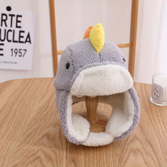 Dinosaur Full Fleece Earmuffs Winter Warm Boys Girls