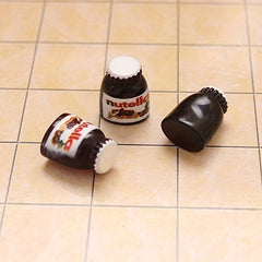 3Pcs 1:12 Dollhouse Chocolate Sauce Model for Sweet Kitchen Decor
