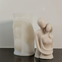 Silicone Mold DIY for Embrace of Ghosts Aromatherapy Candles Making