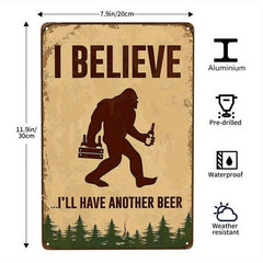 Vintage Today Is A Good Metal Sign 20x30 cm