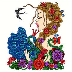 Women's Special Shape Diamond Painting Kit