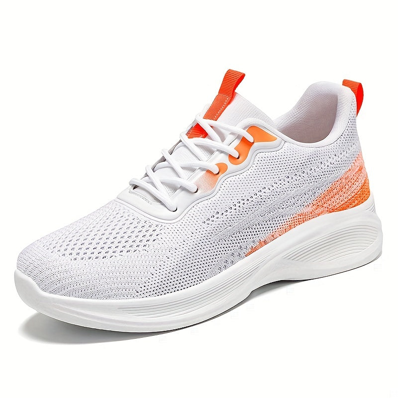 Women's Breathable Mesh Platform Sneakers Casual Lace Up Outdoor Shoes