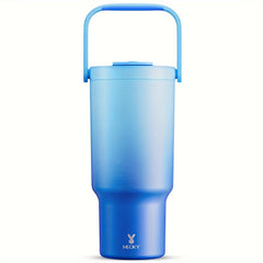 MEOKY 32oz Insulated Travel Mug Leakproof Keeps Drinks Hot 24 Hours & Cold