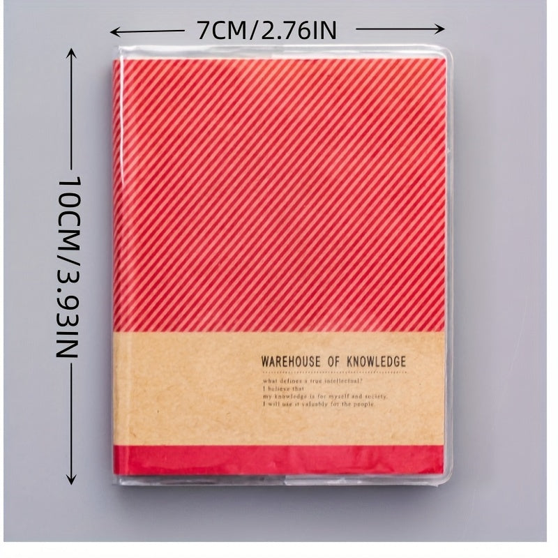 Mini Notebook with Rubber Cover for Students