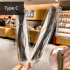 Colorful Braided Hair Rope Colored Rope Female Dreadlock